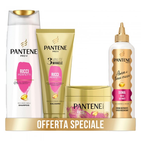 Pantene Pro-V Ricci Perfetti Trattamento Completo Shampoo Balsamo Pantene Pro-V Ricci Perfetti Trattamento Completo Shampoo Balsamo