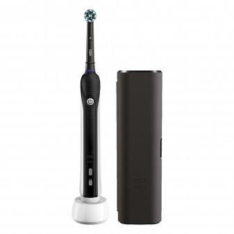 Oral-B Pro 1 750 Cross Action Spazzolino Elettrico Ricaricabile Nero