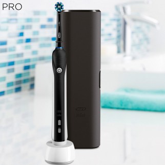Oral-B Pro 1 750 Cross Action Spazzolino Elettrico Ricaricabile Nero