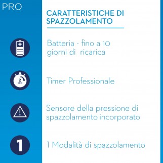 Oral-B Pro 1 750 Cross Action Spazzolino Elettrico Ricaricabile Nero