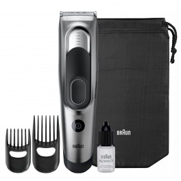 Braun HC5090 Tagliacapelli Regolabarba Uomo e Rasoio Elettrico Barba