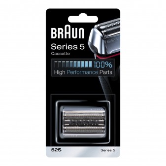 Braun Testina di Ricambio 52S per Rasoi Elettrici Braun Series 5