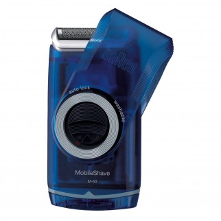 Braun Rasoio Elettrico da Barba Da Viaggio Mobile Shave M60