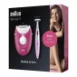 Immagine 2 - Braun Silk-épil 3 3-420 Epilatore Elettrico con Smartlight e