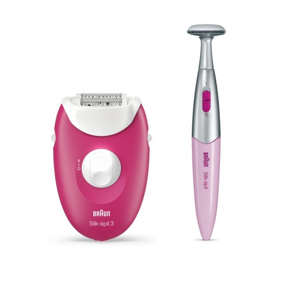 Braun Silk-épil 3 3-420 Epilatore Elettrico con Smartlight e Braun Silk-épil 3 3-420 Epilatore Elettrico con Smartlight e
