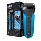Braun Series 3 310s Wet&amp;Dry Rasoio Elettrico da Barba Uomo Ricaricabile Blu [TERMINATO]