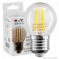 V-Tac VT-2366 Lampadina LED E27 6W MiniGlobo G45 Filament - SKU 2842 / 2843 / 2844