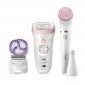 Braun Beauty Set 9 Silk-Épil 9-975 Epilatore Corpo e Viso SensoSmart Wet&amp;Dry con 12 Accessori [TERMINATO]