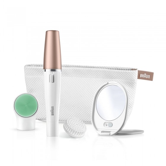 Braun FaceSpa 851V Epilatore Viso Donna 3in1 Rivitalizza e Deterge la Braun FaceSpa 851V Epilatore Viso Donna 3in1 Rivitalizza e Deterge la