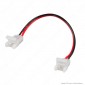 V-Tac Connettore Flessibile per Strisce LED Monocolore di Larghezza 10mm con Clip 2 Pin - SKU 2661