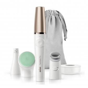 Braun FaceSpa Pro 913 Epilatore Viso Donna 3in1 Rivitalizza e