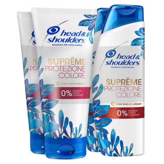 Head & Shoulders Suprême Protezione Colore Shampoo e Balsamo Head & Shoulders Suprême Protezione Colore Shampoo e Balsamo