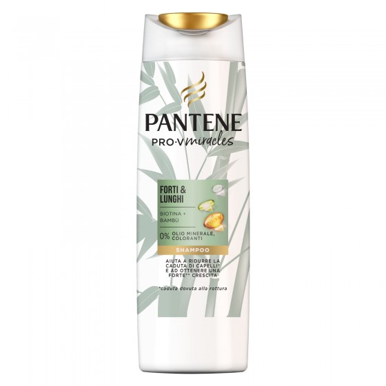 Pantene Pro-V Miracles Forti & Lunghi Shampoo Anticaduta con Biotina Pantene Pro-V Miracles Forti & Lunghi Shampoo Anticaduta con Biotina