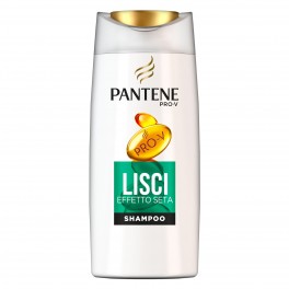 Pantene Pro-V Lisci Effetto Seta Shampoo Lisciante per Capelli Crespi