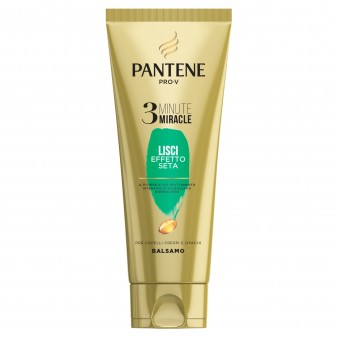 Pantene Pro-V 3 Minute Miracle Lisci Effetto Seta Balsamo Intensivo