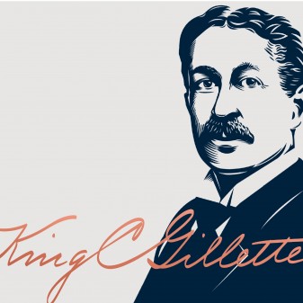 King C Gillette 100 Lame di Ricambio per Rasoio di Sicurezza