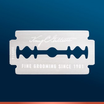 King C Gillette 50 Lame di Ricambio per Rasoio di Sicurezza
