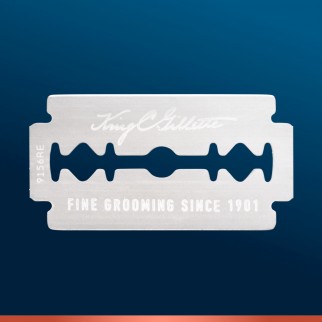 King C Gillette 50 Lame di Ricambio per Rasoio di Sicurezza