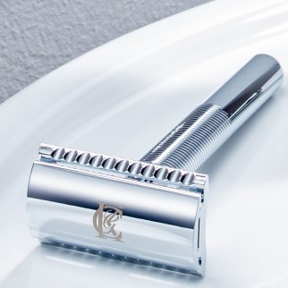 King C Gillette Double Edge Rasoio di Sicurezza con 45 Lame di