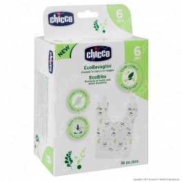Chicco Eco Bavaglini Usa&Getta Monouso Biodegradabili - Confezione da