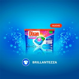 Dixan Power Caps Multicolor Detersivo in Capsule per Lavatrice -
