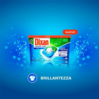 Dixan Power Caps Classico Detersivo in Capsule per Lavatrice -