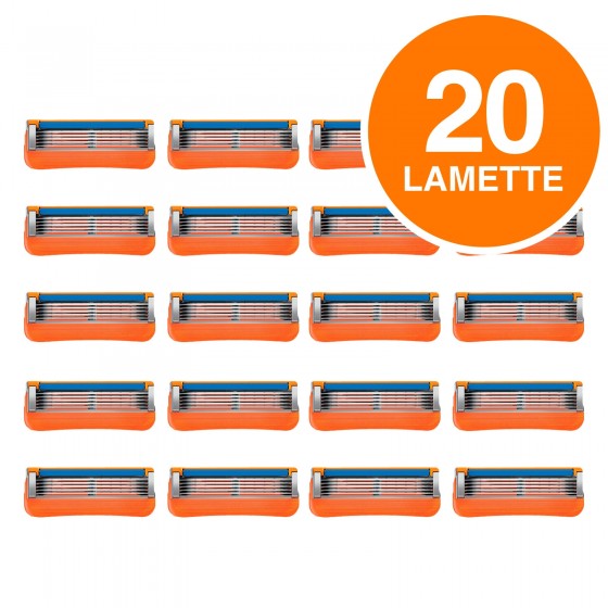 Gillette Fusion Lamette di Ricambio con 5 Lame per Rasoio Uomo - Gillette Fusion Lamette di Ricambio con 5 Lame per Rasoio Uomo -