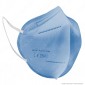 Sicura Protection 20 Mascherine Protettive Colore Azzurro Monouso con Fattore di Protezione Certificato FFP2 NR in TNT