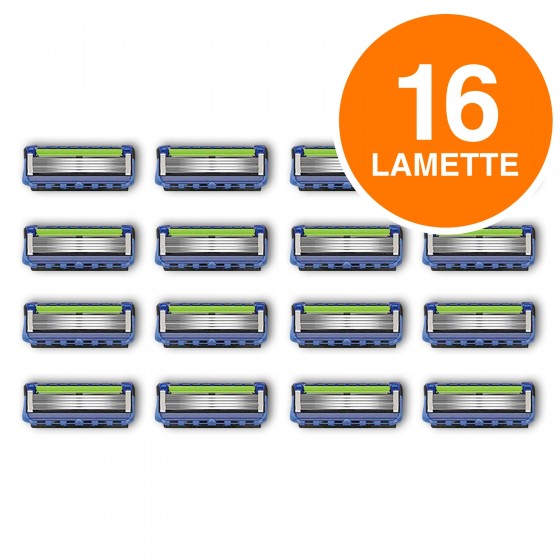 Lamette di Ricarica Gillette Fusion ProGlide con  Lame - Confezione da 16 Ricambi