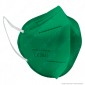 Immagine 2 - Sicura Protection 10 Mascherine Protettive Colore Verde Monouso con