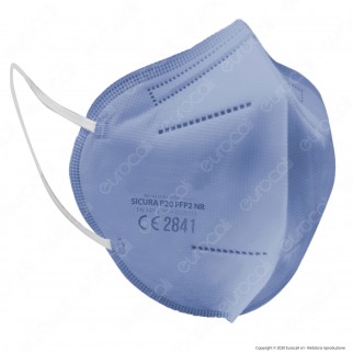 Sicura Protection 50 Mascherine Protettive Colorate Monouso con