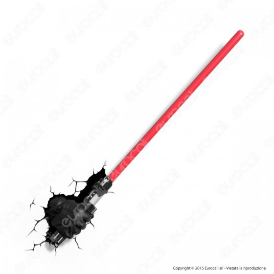 3D Light Fx Star Wars Spada Laser di Darth Vader - Lampada LED a 3D Light Fx Star Wars Spada Laser di Darth Vader - Lampada LED a