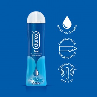 Durex Feel Pleasure Gel Lubrificante Intimo Effetto Seta 50ml