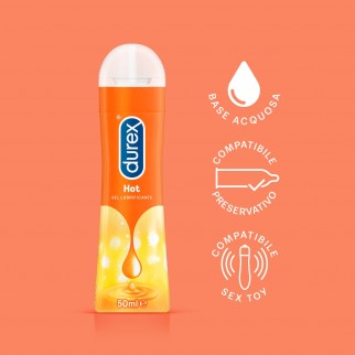 Durex Hot Pleasure Gel Lubrificante Intimo Effetto Caldo 50ml