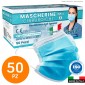 Immagine 1 - Sicura Protection 50 Mascherine Chirurgiche Monouso Filtranti Tipo II