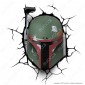 3D Light Fx Star Wars Boba Fett - Lampada LED a Batteria Guerre Stellari [TERMINATO]