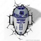 3D Light Fx Star Wars R2-D2 - Lampada LED a Batteria Guerre Stellari [TERMINATO]