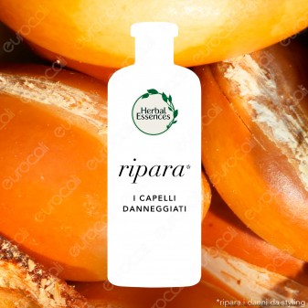 Herbal Essences Shampoo Capelli Danneggiati Riparatore con Olio di