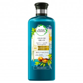 Herbal Essences Shampoo Capelli Danneggiati Riparatore con Olio di Argan - Flacone da 250ml