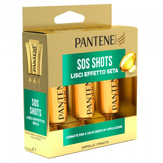 Pantene Pro-V Lisci Effetto Seta Sos Shots Maschera per Capelli Pantene Pro-V Lisci Effetto Seta Sos Shots Maschera per Capelli