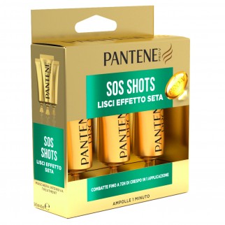 Pantene Pro-V Lisci Effetto Seta Sos Shots Maschera per Capelli