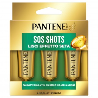 Pantene Pro-V Lisci Effetto Seta Sos Shots Maschera per Capelli