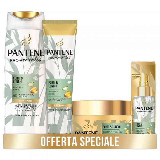 Pantene Pro-V Miracles Forti & Lunghi Kit Trattamento Completo Pantene Pro-V Miracles Forti & Lunghi Kit Trattamento Completo