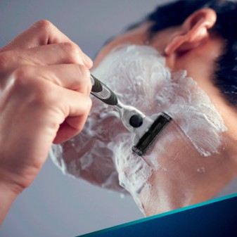 Gillette Mach3 Lamette di Ricambio con 3 Lame per Rasoio Uomo -