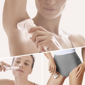 Braun Silk-épil 9 300 Beauty Set e Sistema FaceSpa con 8 Accessori