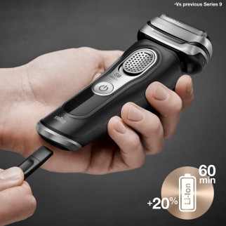 Braun Series 9 9360cc Rasoio da Barba con Stazione Di Pulizia