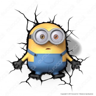 3D Light Fx Minions Bob - Lampada LED a Batteria [TERMINATO]