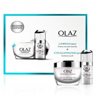 Olaz Kit Edizione Limitata Crema Viso Luminous e Contorno Occhi
