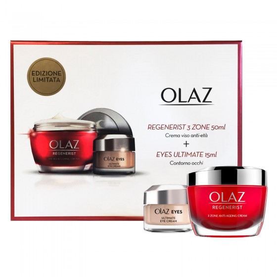 Olaz Kit Edizione Limitata Crema Viso Regenerist 3 Zone e Contorno Olaz Kit Edizione Limitata Crema Viso Regenerist 3 Zone e Contorno