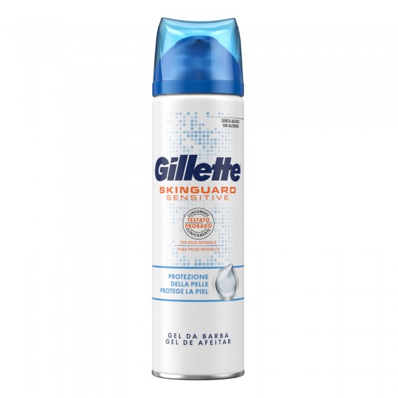 Gillette SkinGuard Sensitive Schiuma da Barba Pelli Sensibili con Gillette SkinGuard Sensitive Schiuma da Barba Pelli Sensibili con